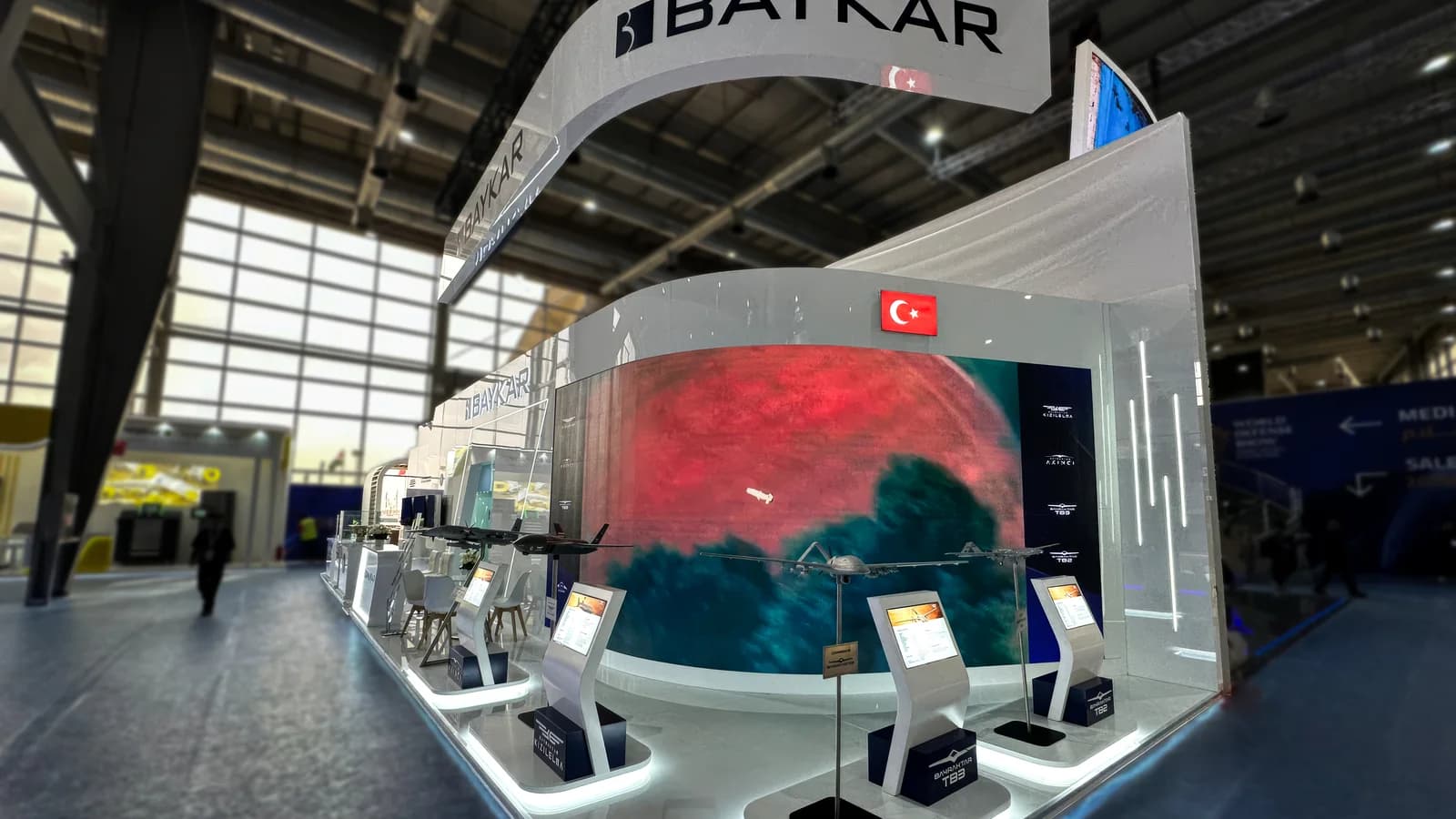 Baykar — World Defense Show Riyadh 2026 exhibition stand
