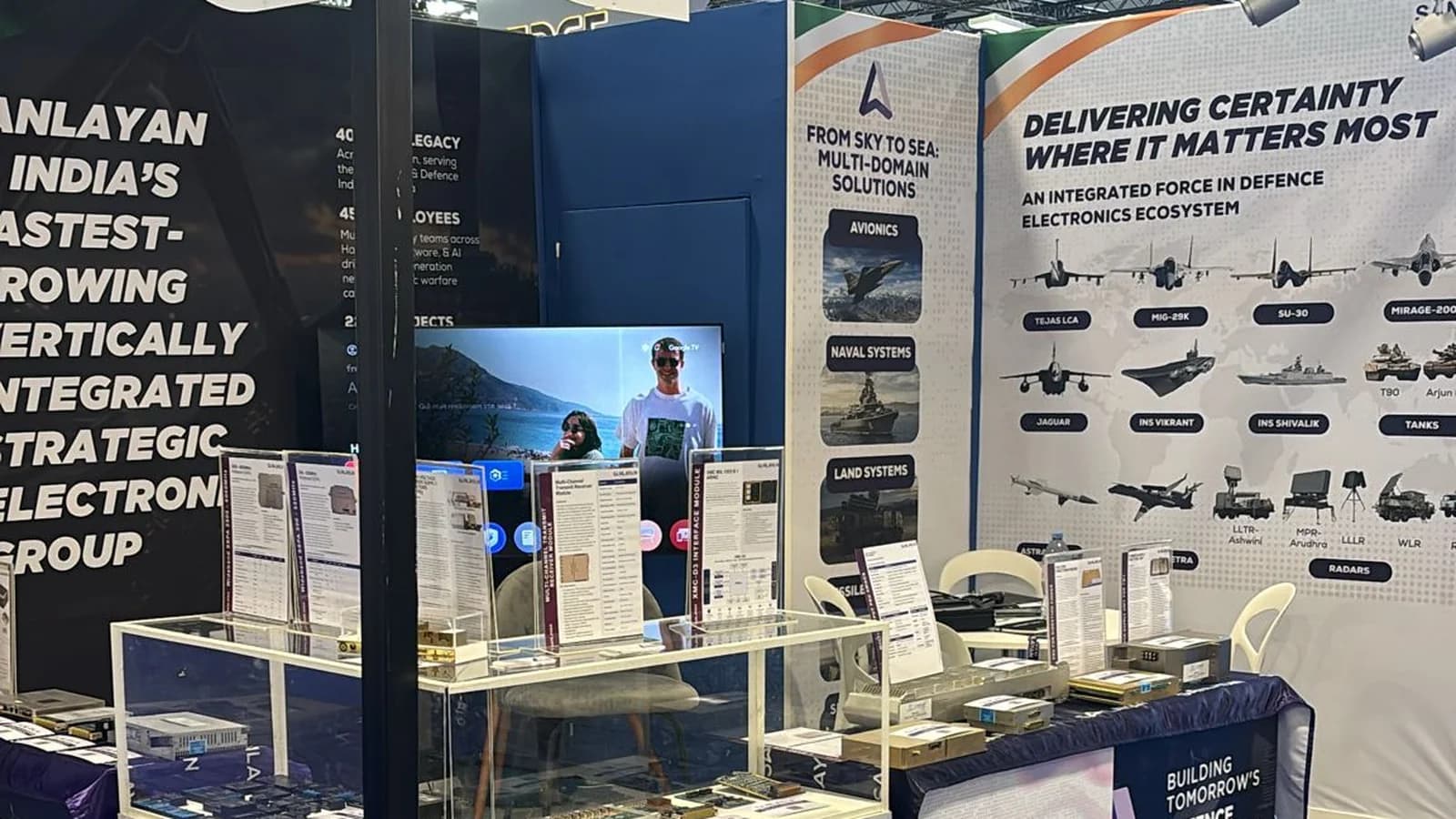 Turkish Defence Pavilion — Eurosatory Paris 2026 exhibition stand