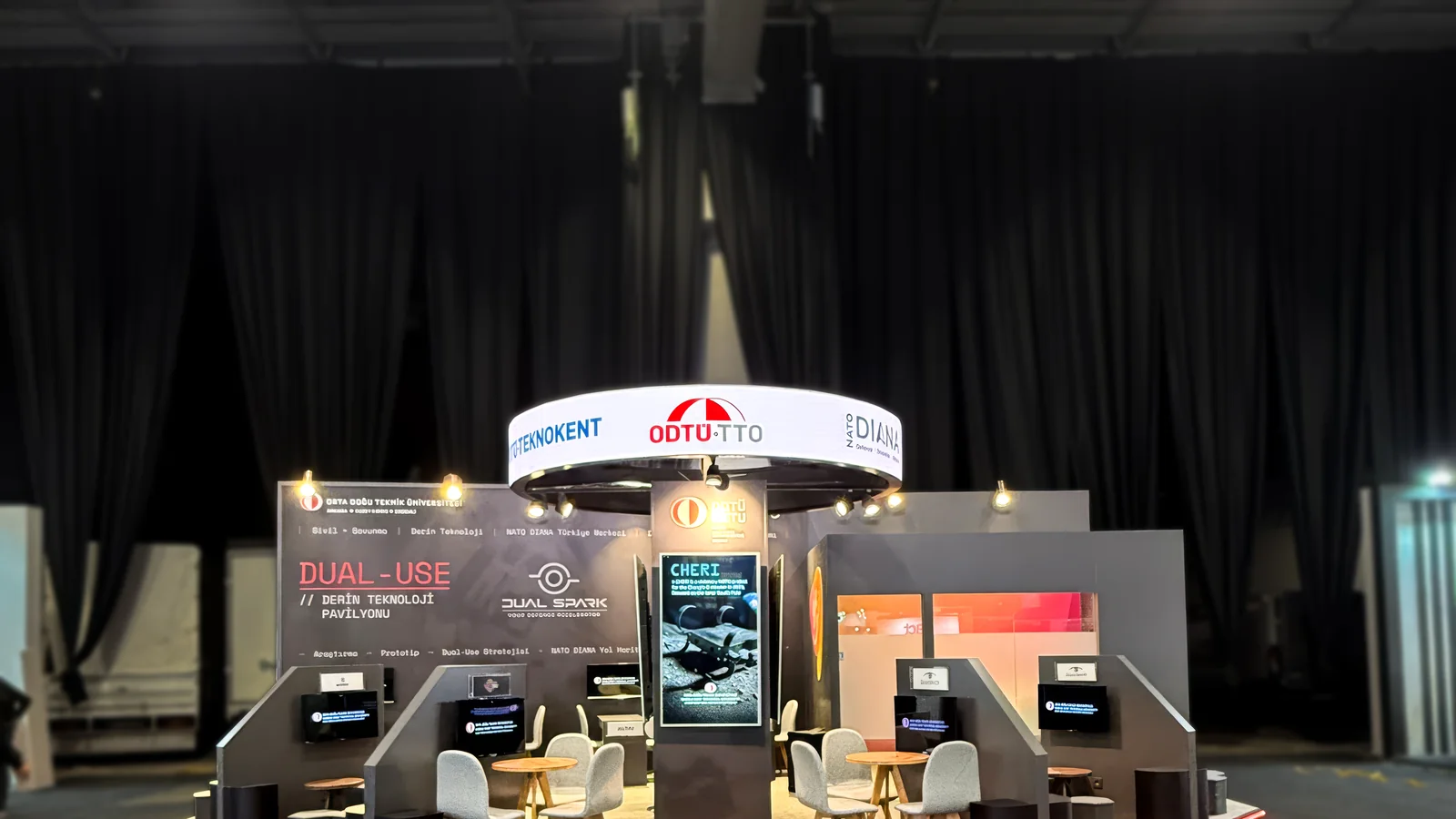 METU Technopark — TEKNOFEST Take Off 2025 exhibition stand