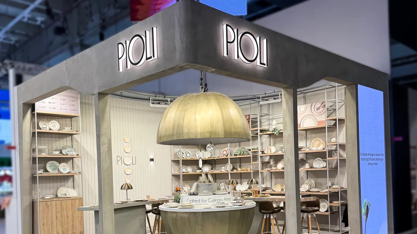 Pioli — Ambiente Frankfurt 2026 exhibition stand