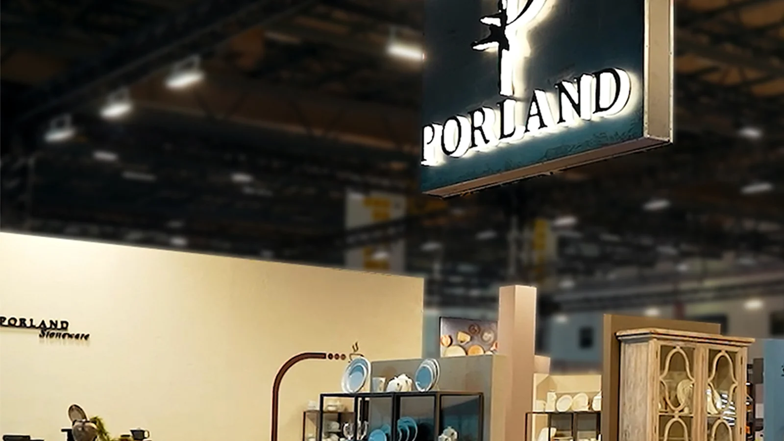 Porland — Hostech Istanbul 2025 exhibition stand
