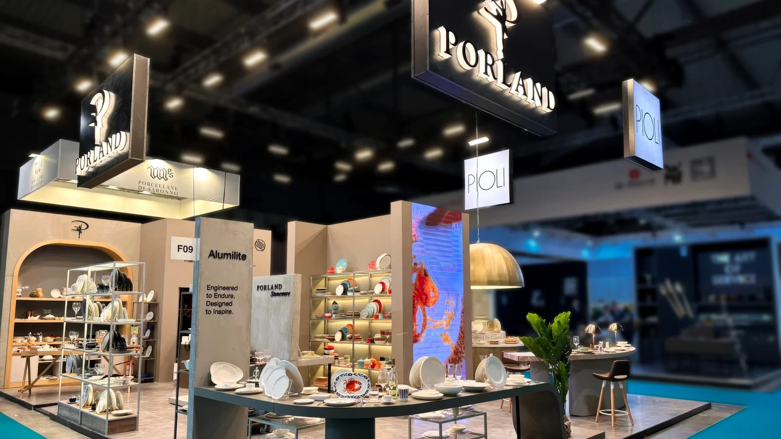 Porland — HostMilano 2025 exhibition stand
