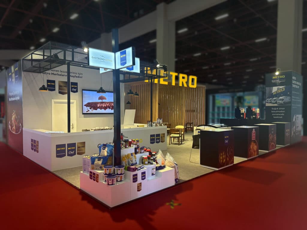 Metro — Anfaş fuar standı