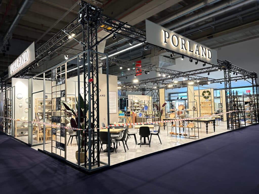 Madrid fuar standı referansı — Porland Ambiente Frankfurt 2024 stand