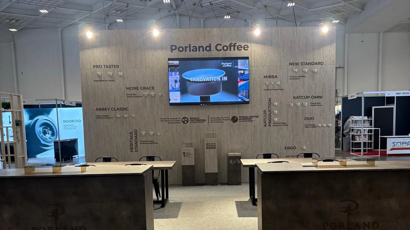 Porland — World of Coffee Brussels 2025 Standı